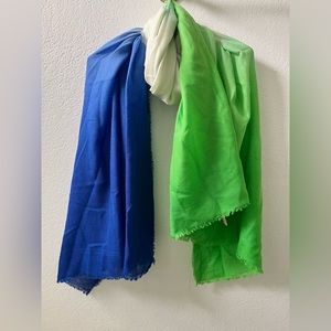 Juicy Couture Wool Silk Blend Ombre Scarf